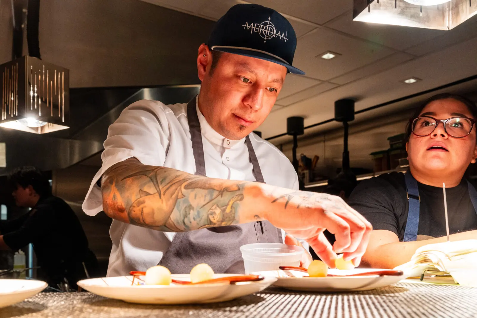 Meridian's Chef Collective Series, which continues with their one-night-only collaboration with Chef Phillip Halff of Halff Culinaire on August 12. (Photo courtesy of Dacoge Media)