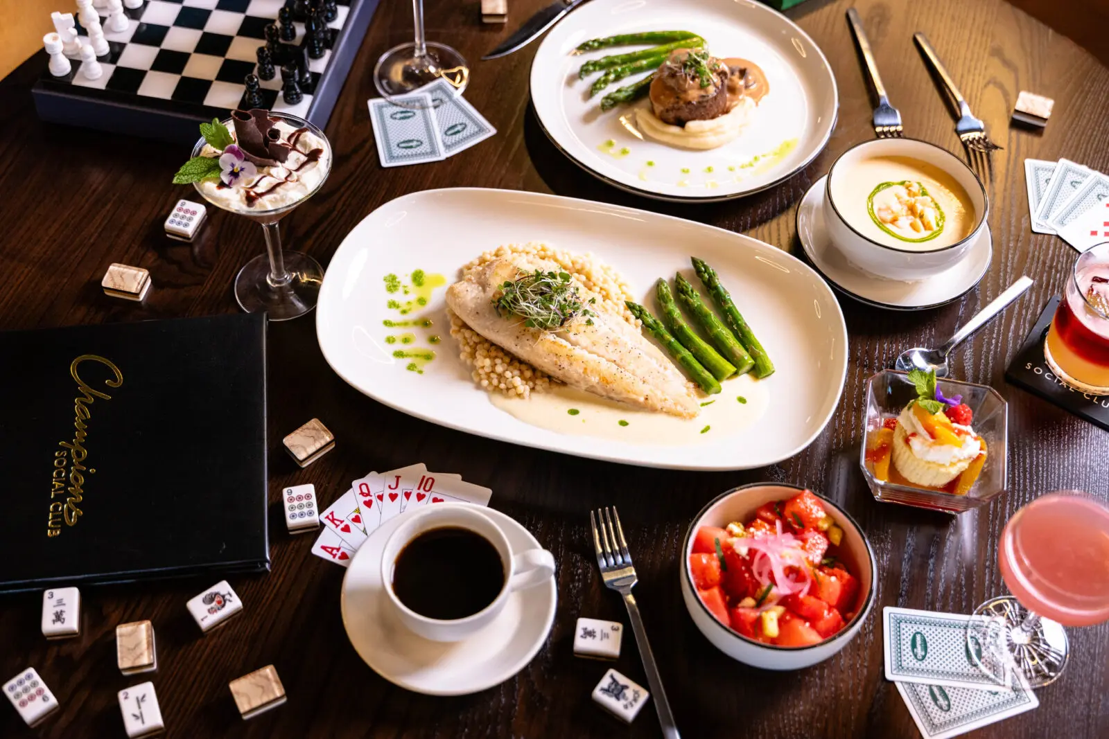 While gameplay is the heartbeat of Champions, their elevated social programming, hospitality and dining are equally excellent.