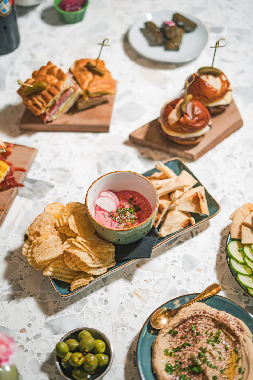 Just a few of the tempting food selections you can pair with a glass of wine at Fiora's Bottle Shop. (Photo by Alonzo G Ramirez)