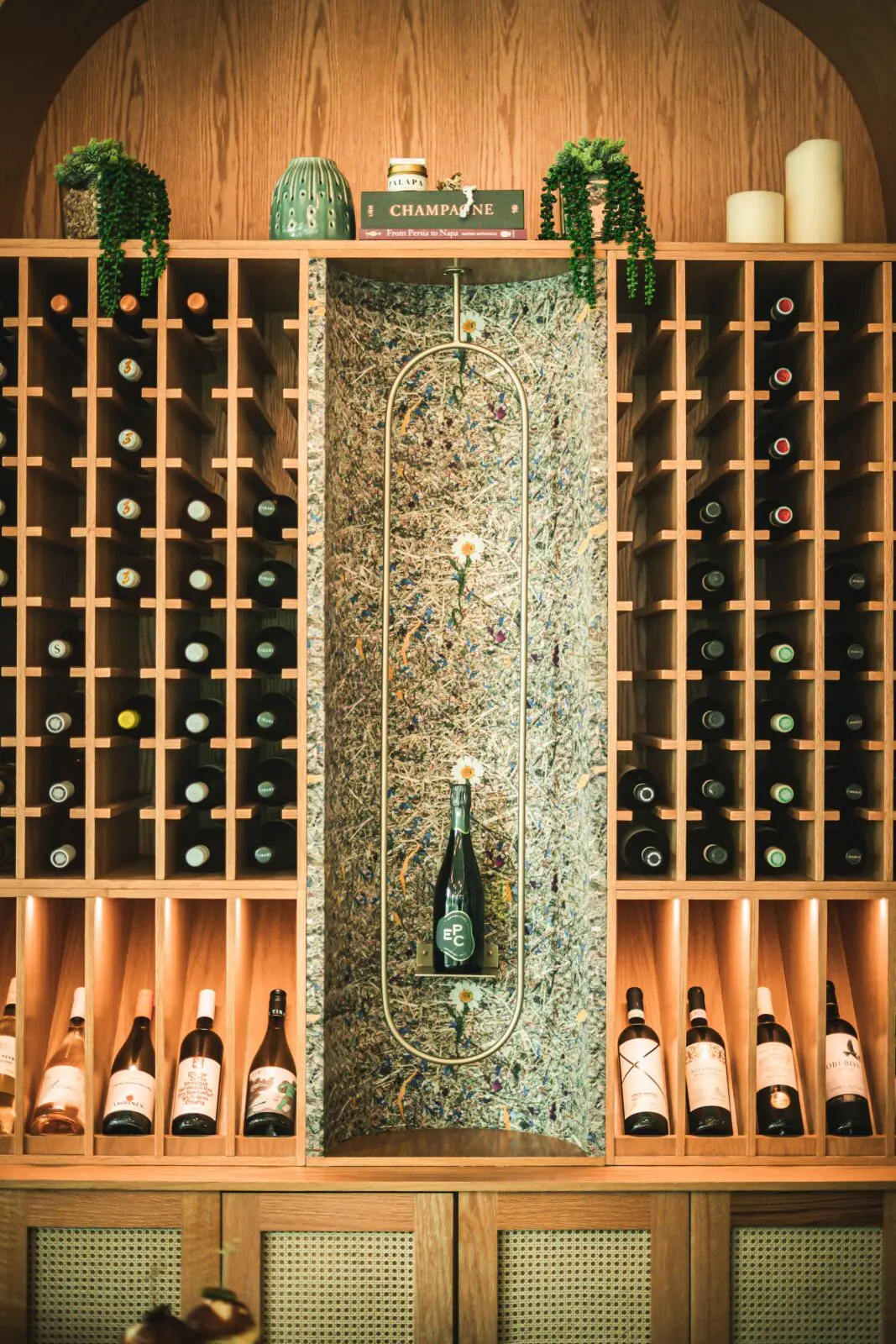 Peruse the wine wall and discover a bottle you want to bring home and share with family and friends for 20% off retail. Fiora's Bottle Shop, 888 Westheimer Road, Suite 107, in the Montrose Collective. (Photo by Alonzo G Ramirez)