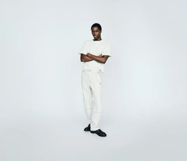 GapStudio launched its Fall 2026 collection, a 20-piece wardrobe designed by Posen that explores "the familiar codes of American dressing through proportion, construction, and a distinctly modern point of view." (Photo by Daniel Jackson)