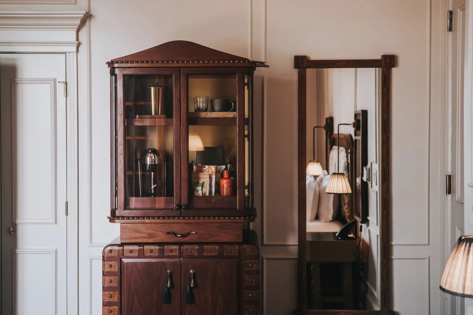 The suites balances historic character with contemporary comfort.  (Photo by The Driskill Hotel )