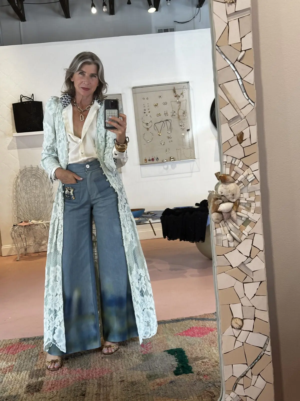 First time Houston Best Dressed honoree Ellecia Knolle enjoys an out-of-the-box fashion impression.