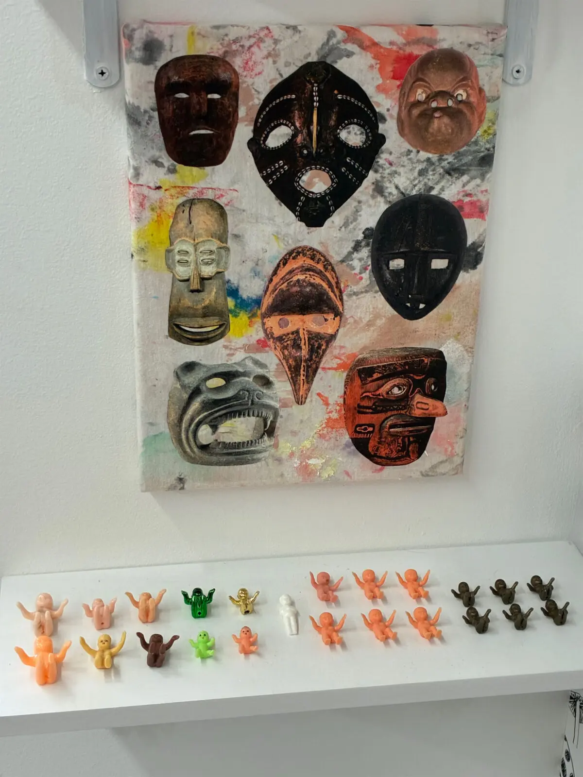 Christopher Cascio, "Vision Quest,"
2026, at Basket Books & Art, on view through August 30, 2026 (Photo by CDA)