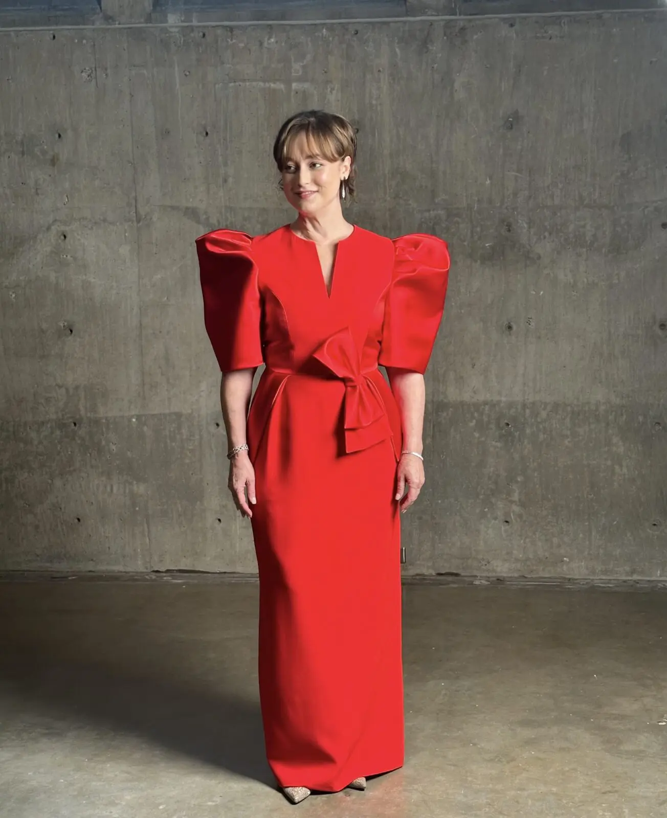 Second tine Best Dressed honoree Leigh Smith chose a gown by Dice Kayek for the photo shoot to be featured int he September print edition of PaperCity magazine.