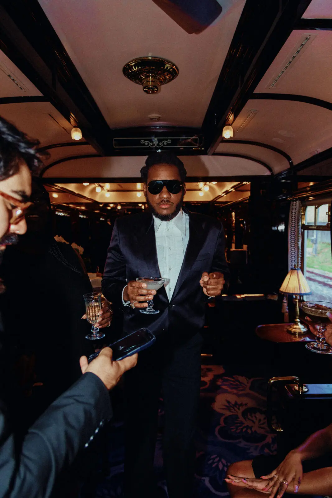 Texan Leon Bridges Surprises Passengers With an Intimate Performance Aboard the Venice Simplon-Orient-Express