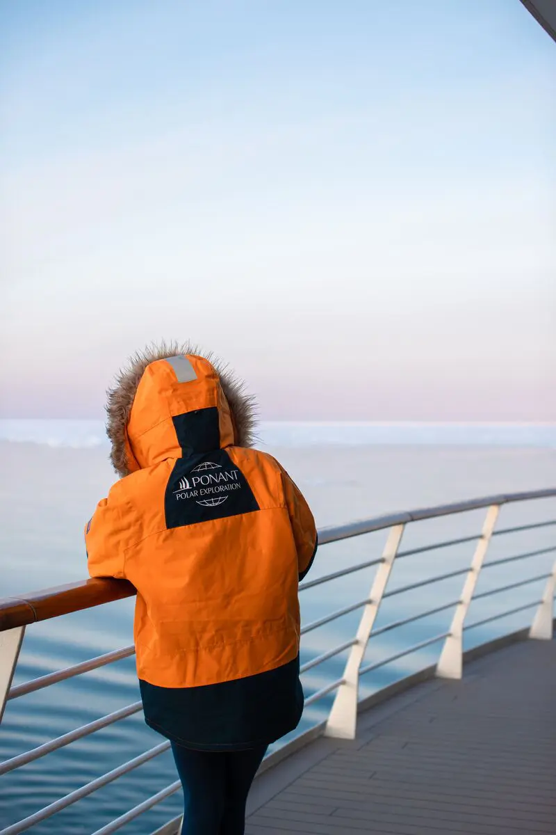 From the standard issue polar parkas, Le Commandant Charcot takes care of all of the creatures of comfort to ensure enjoying the rugged Arctic Ocean nature is comfortable and five-star. (Photo courtesy of PONANT Explorations)