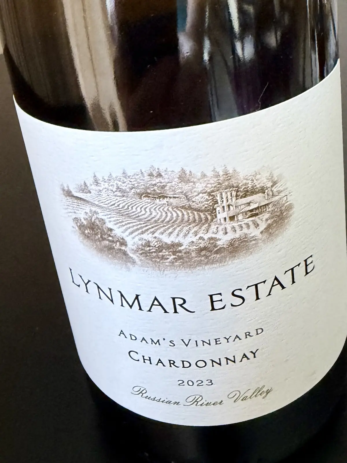 The 2023 Lynmar Estate Adam's Vineyard Chardonnay is a Russian River Valley jewel.