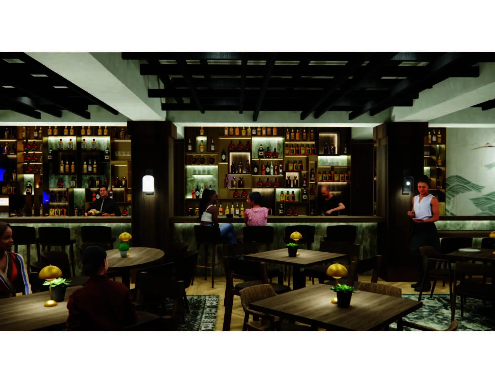 Musume is officially returning to Downtown Fort Worth in early November, inside the historic Sandman Signature Hotel at 810 Houston Street. (Courtesy rendering)