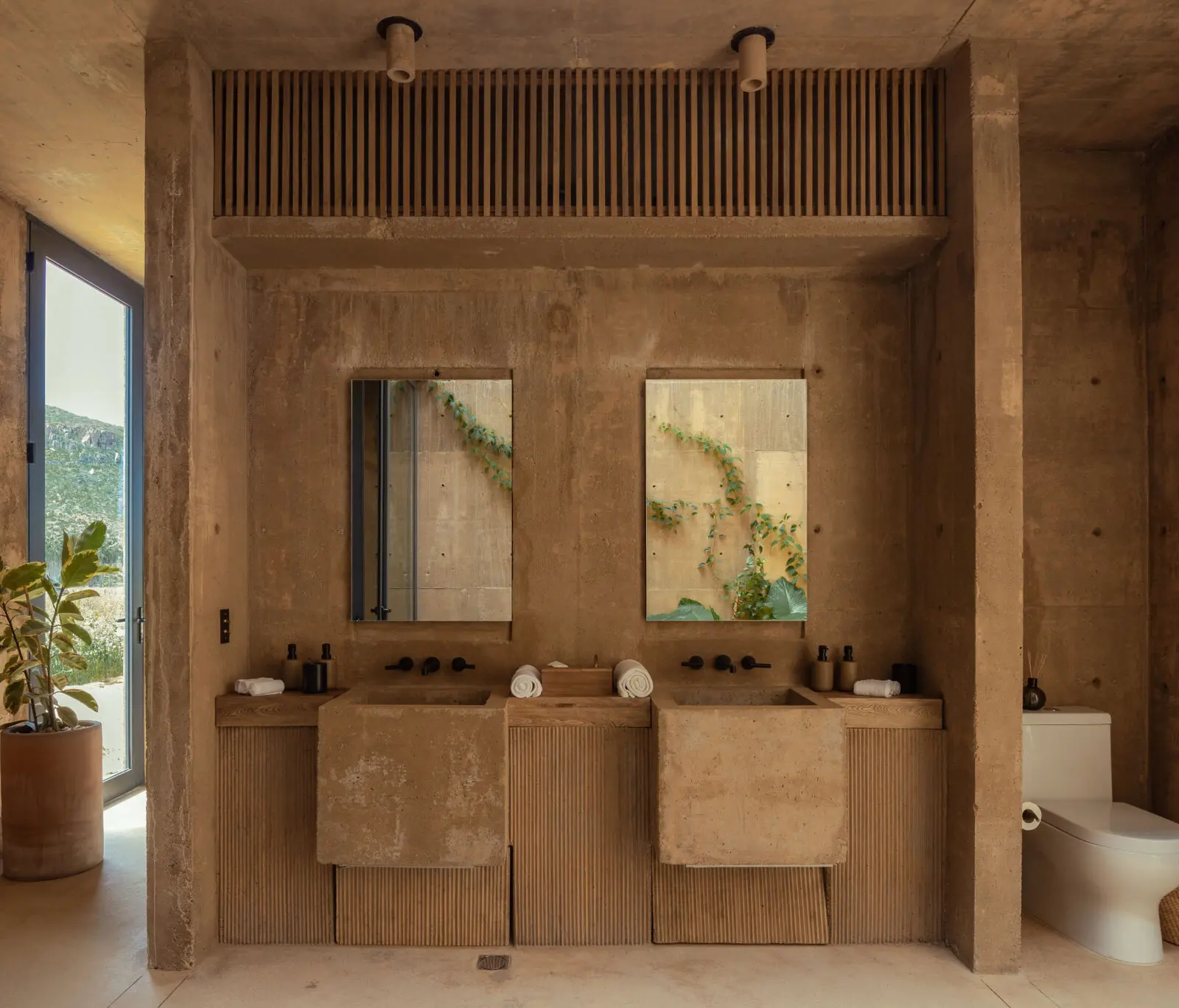 All the homes will feature four-, five-, or six-bedroom layouts starting at 5,444 square feet, each with a private infinity pool, a semi-underground garage, a zen garden, and interiors by Esterlina Campuzano. 