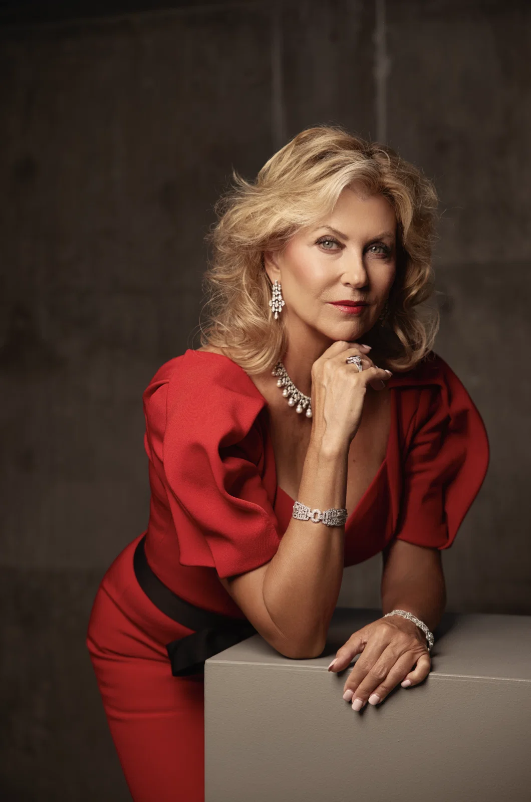 Second-time Houston Best Dressed honoree Susan Plank strikes a pose. (Photo by Alejandro Salinas )