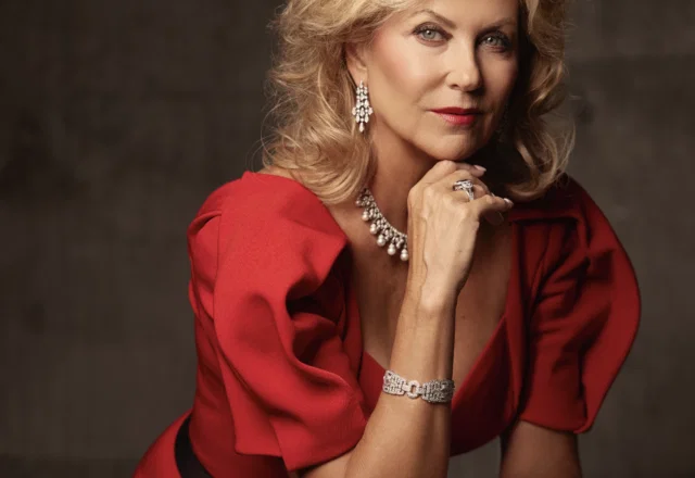Second-time Houston Best Dressed honoree Susan Plank strikes a pose. (Photo by Alejandro Salinas )