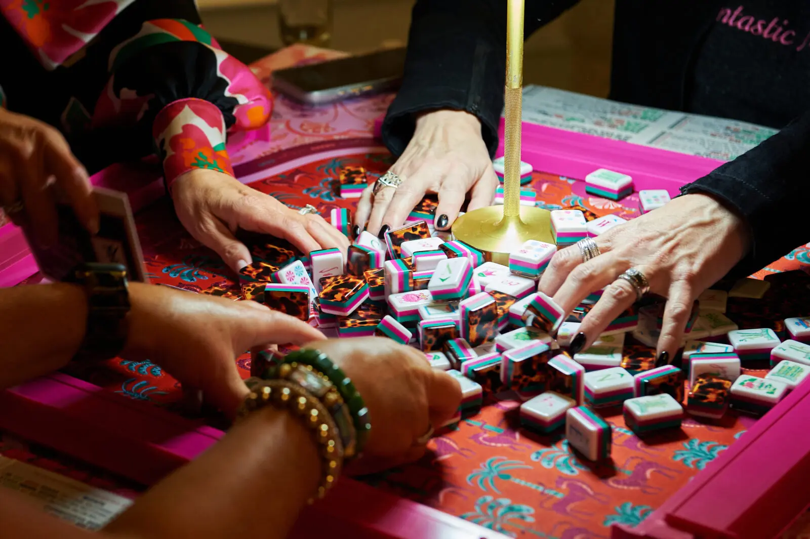Members have access to mahjong, chess, and an extensive curated library of classic and modern board games.