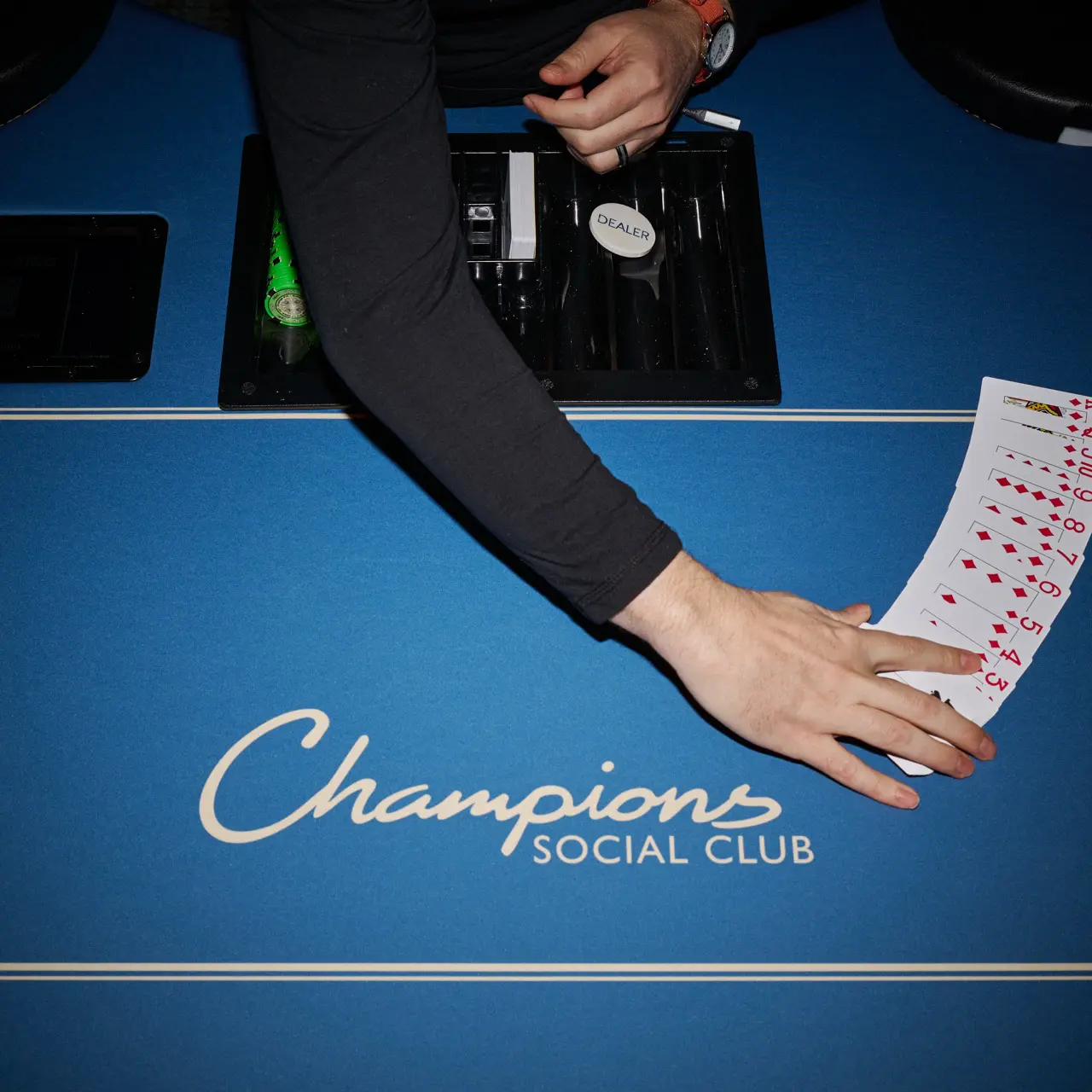 Champions Social Club is a modern “third space” built entirely on the idea and foundation of competitive camaraderie. 