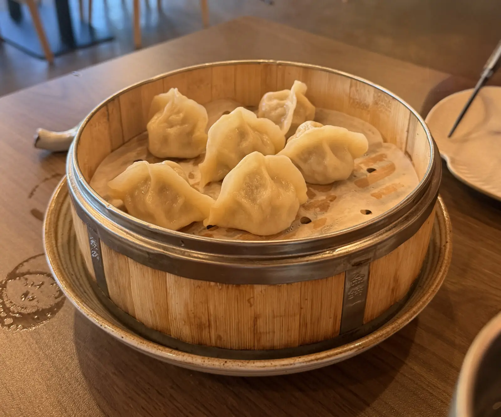 Cooking Girl Woodlands steamed dumplings (Photo by Laura Landsbaum)