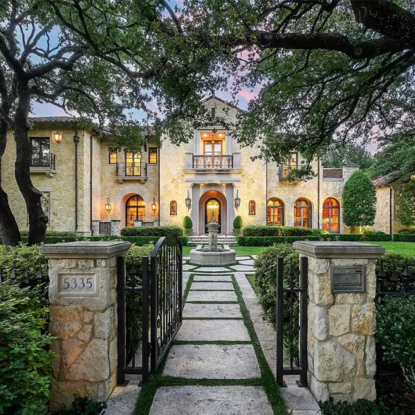 A Tuscan Estate Tucked in Dallas’ Old Preston Hollow Hits the Market for $10.9 Million