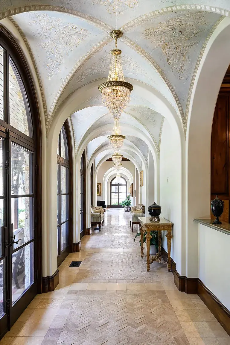 Natural light floods the passageways throughout the home. (Photo by Dave Perry Miller Real Estate)