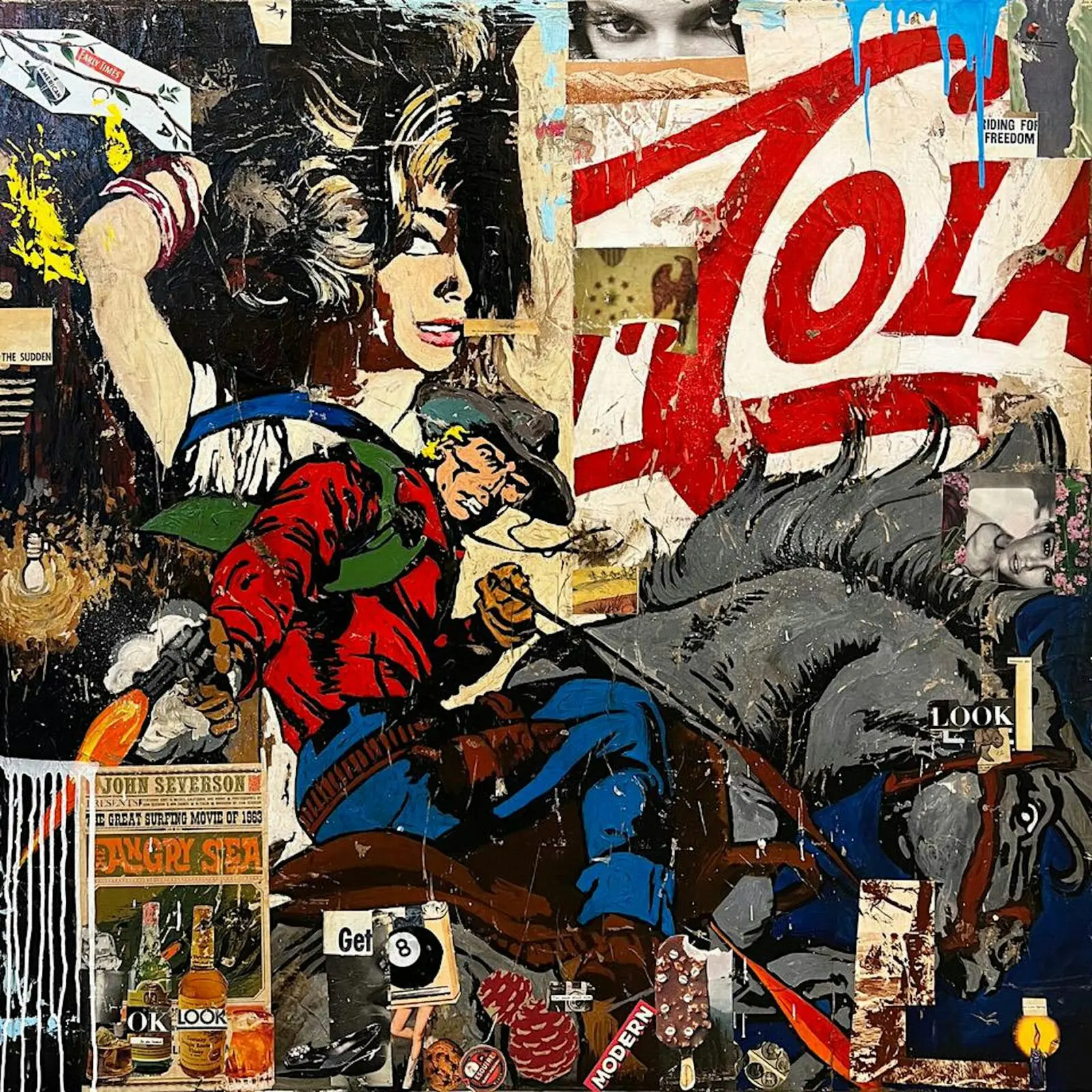 Laura Rathe Fine Art Presents Mixing Media