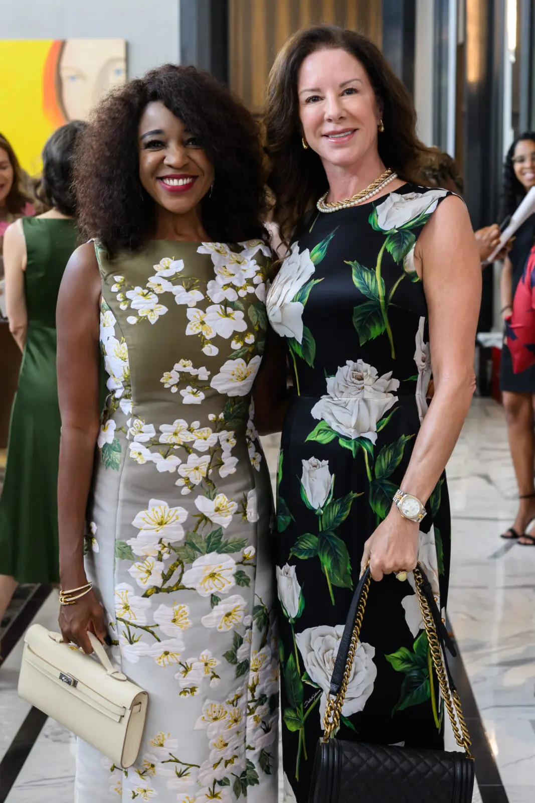 Jacquie Baly, Marian McClendon  at PaperCity Philanthropy in Fashion Best Dressed 2026 (Photo by Michelle Watson, CatchlightGroup.com) 
