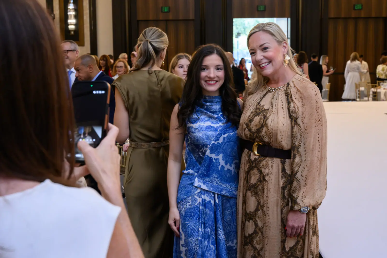 Channing Allshouse, Kim Koehn  at PaperCity Philanthropy in Fashion Best Dressed 2026 (Photo by Michelle Watson, CatchlightGroup.com) 