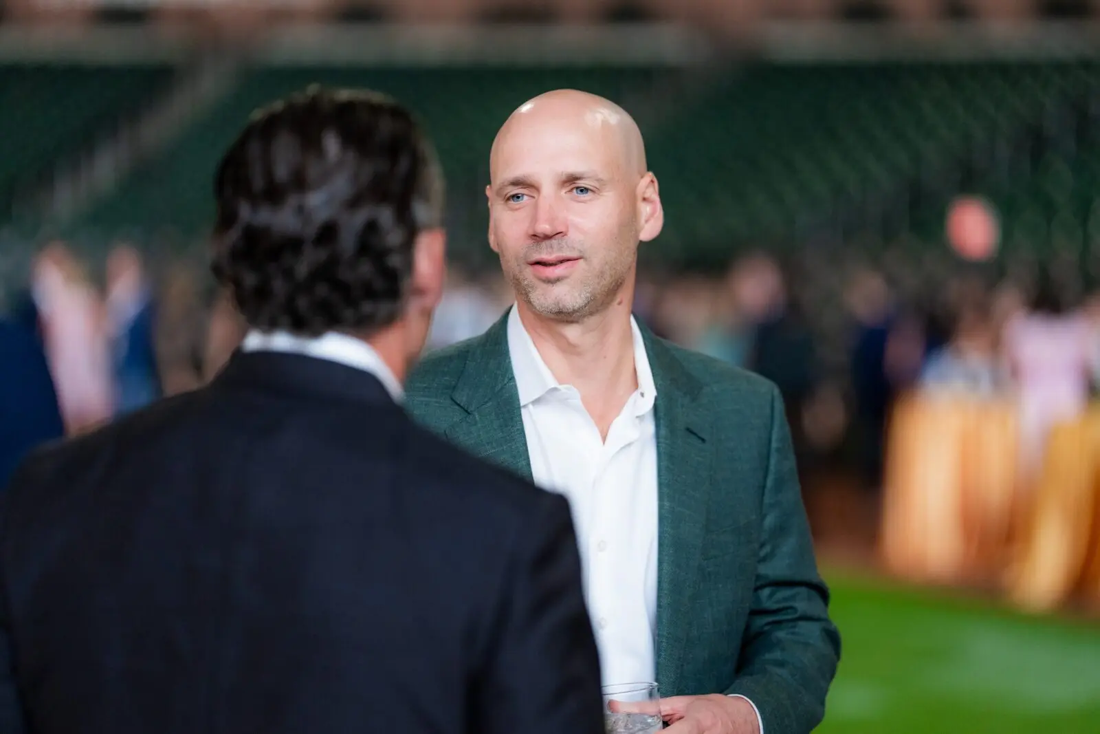 Jared Crane at the Houston Astros Hall of Fame Wine Dinner (Photo courtesy of Houston Astros)  (Photo by  Houston Astros)