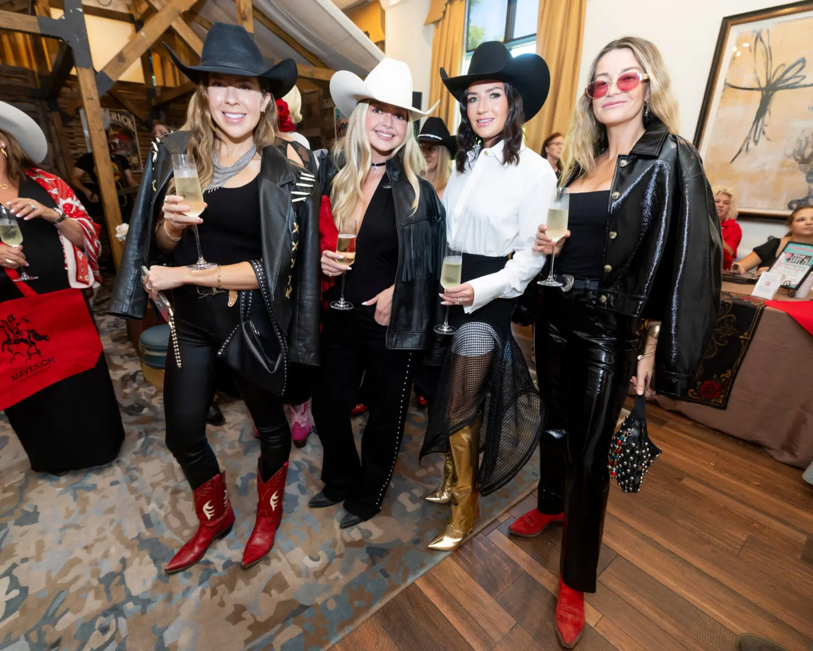 Whitney Breen, Samantha Riehl, Treasure Maddox Hannah, Alyson Johnson (Photo by Sharon Ellman, Ellman Photography)