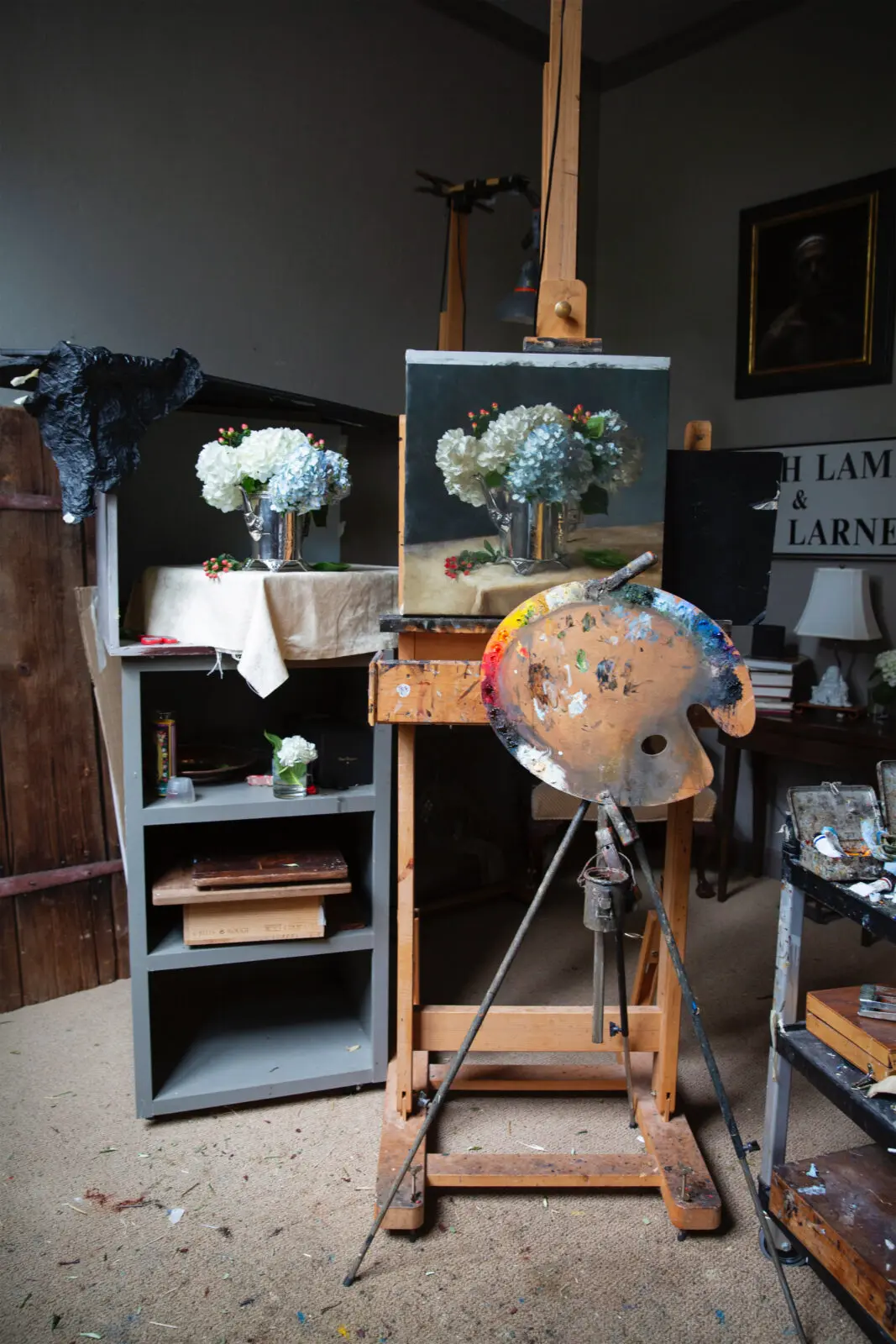 Sarah Lamb is renowned for her still lifes, which harken back to that 19th-century American painting tradition. (Photo by Jenny Antill Clifton)