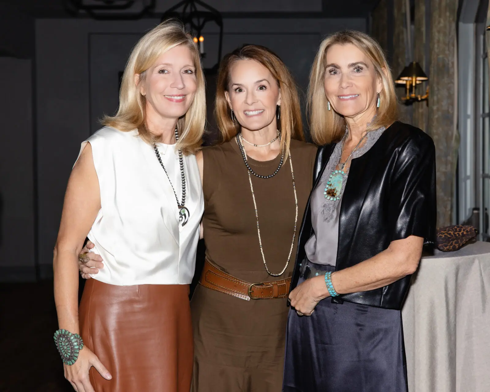 Keely Carter, Kim Bergen, Jennifer Mandola at the City Boots Fall 2026 launch (Photo by Kaitlin Saragusa)