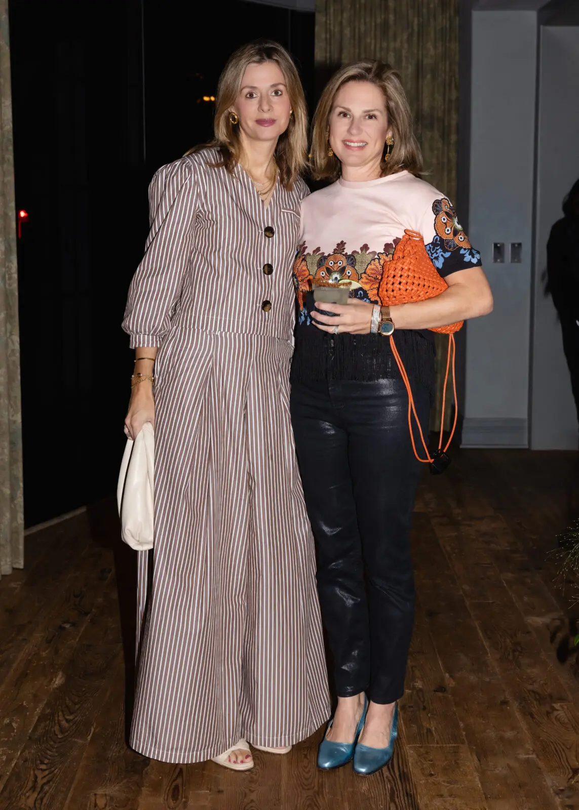 Capara Norinsky, right, and guest at the City Boots 2026  (Photo by Kaitlin Saragusa)