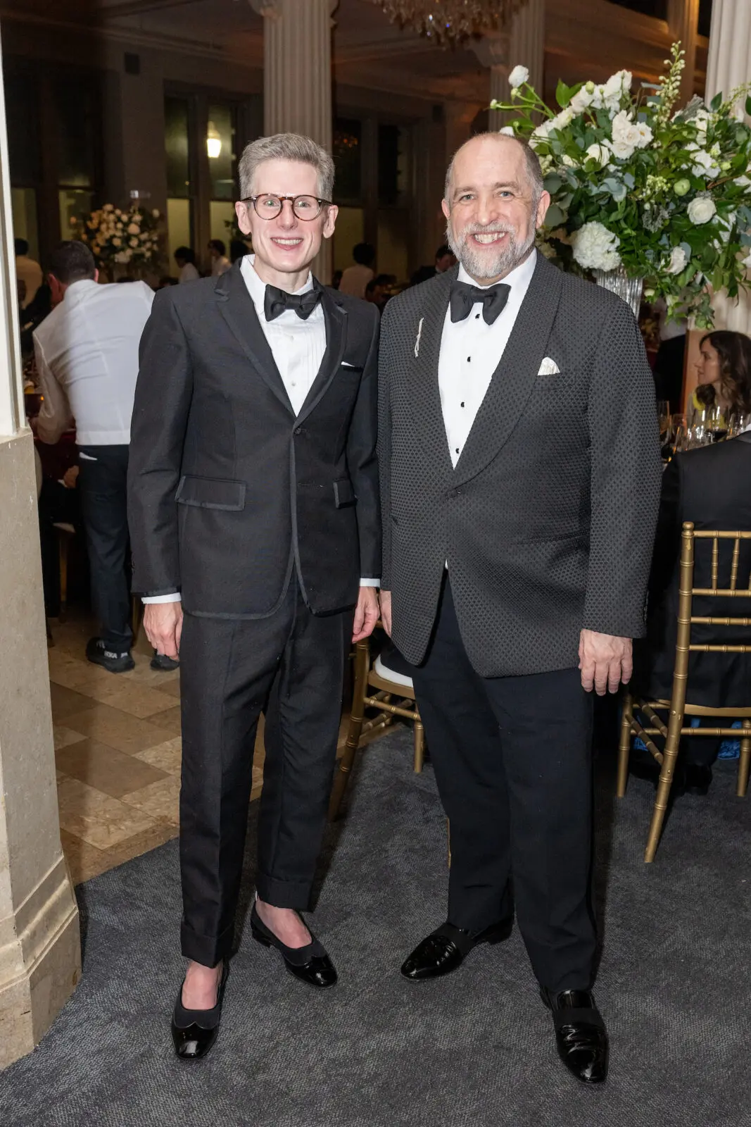 Daniel Orion & Kirk Kveton at the Houston Symphony opening night celebrations (Photo by Jacob Power)