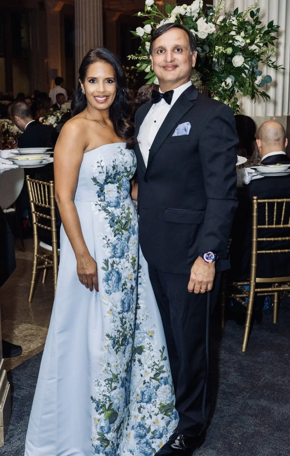 Kasum & C. Kody Patel at the Houston Symphony opening night celebrations (Photo by Jacob Power)