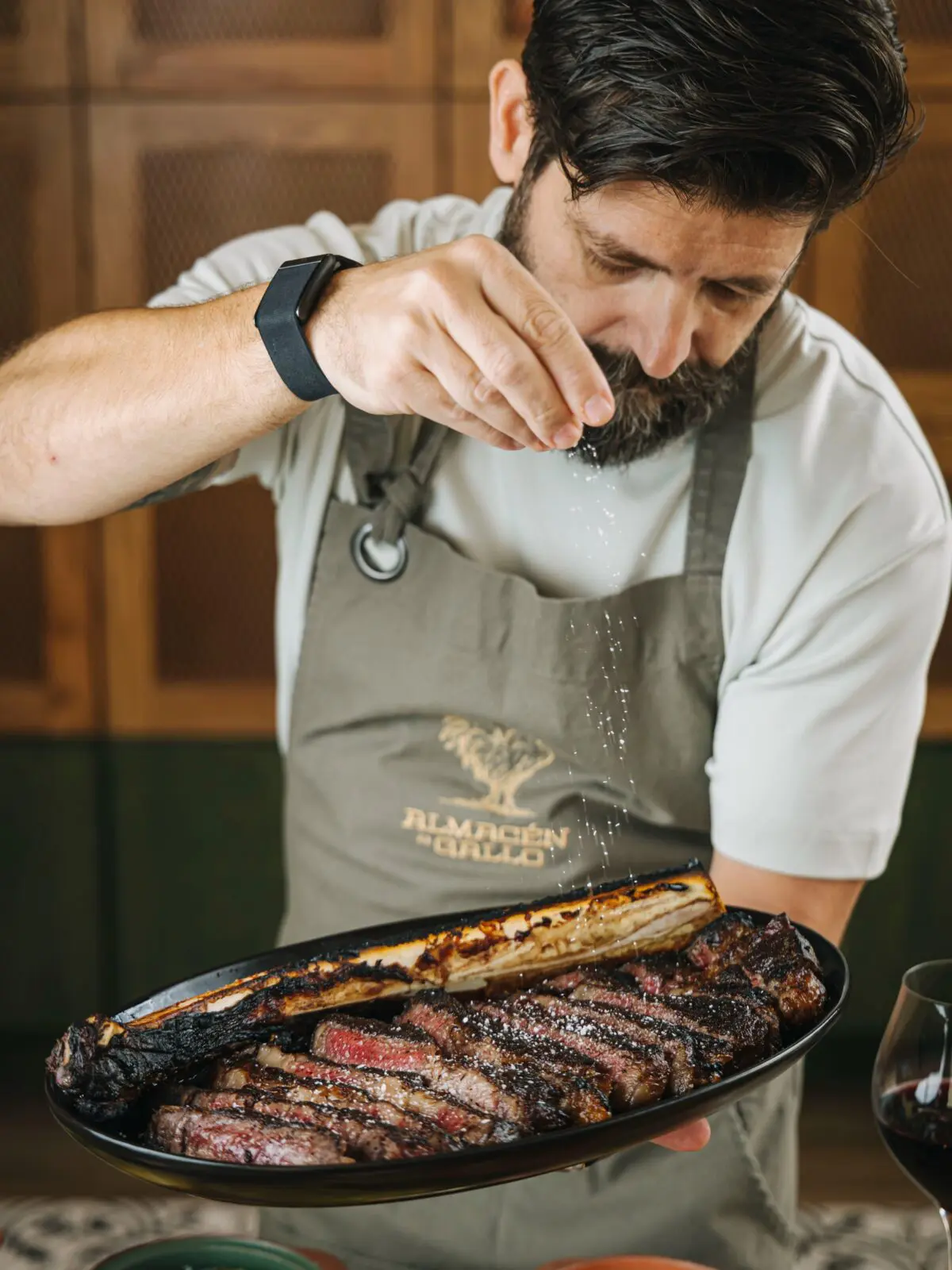 When entrepreneur Adrian Burciaga and his namesake hospitality group opened Almacén el Gallo in downtown Fort Worth, they hired Chef Rodrigo Rivera-Río to develop the menu and train the kitchen team in contemporary Mexican interior cuisine. (Photograph by  Almacén el Gallo)