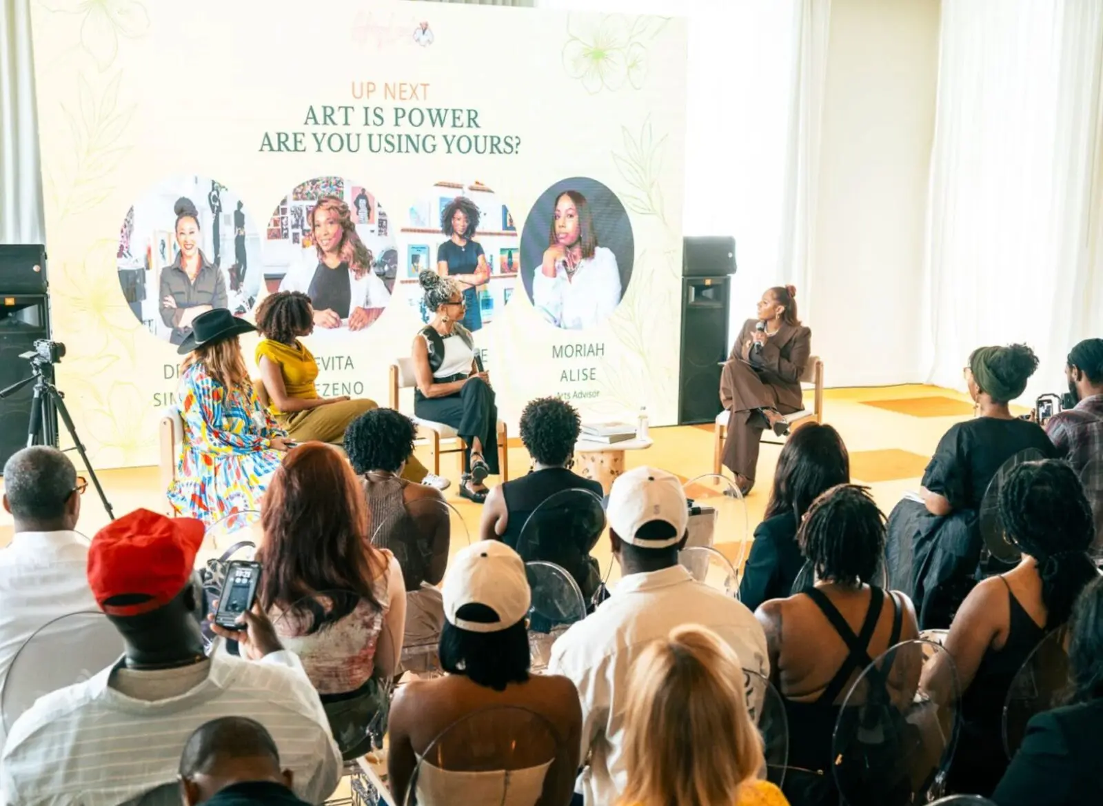 A GloryLand 2025 Art Is Power panel at Hotel Saint Augustine (Photo Charles Holt)
