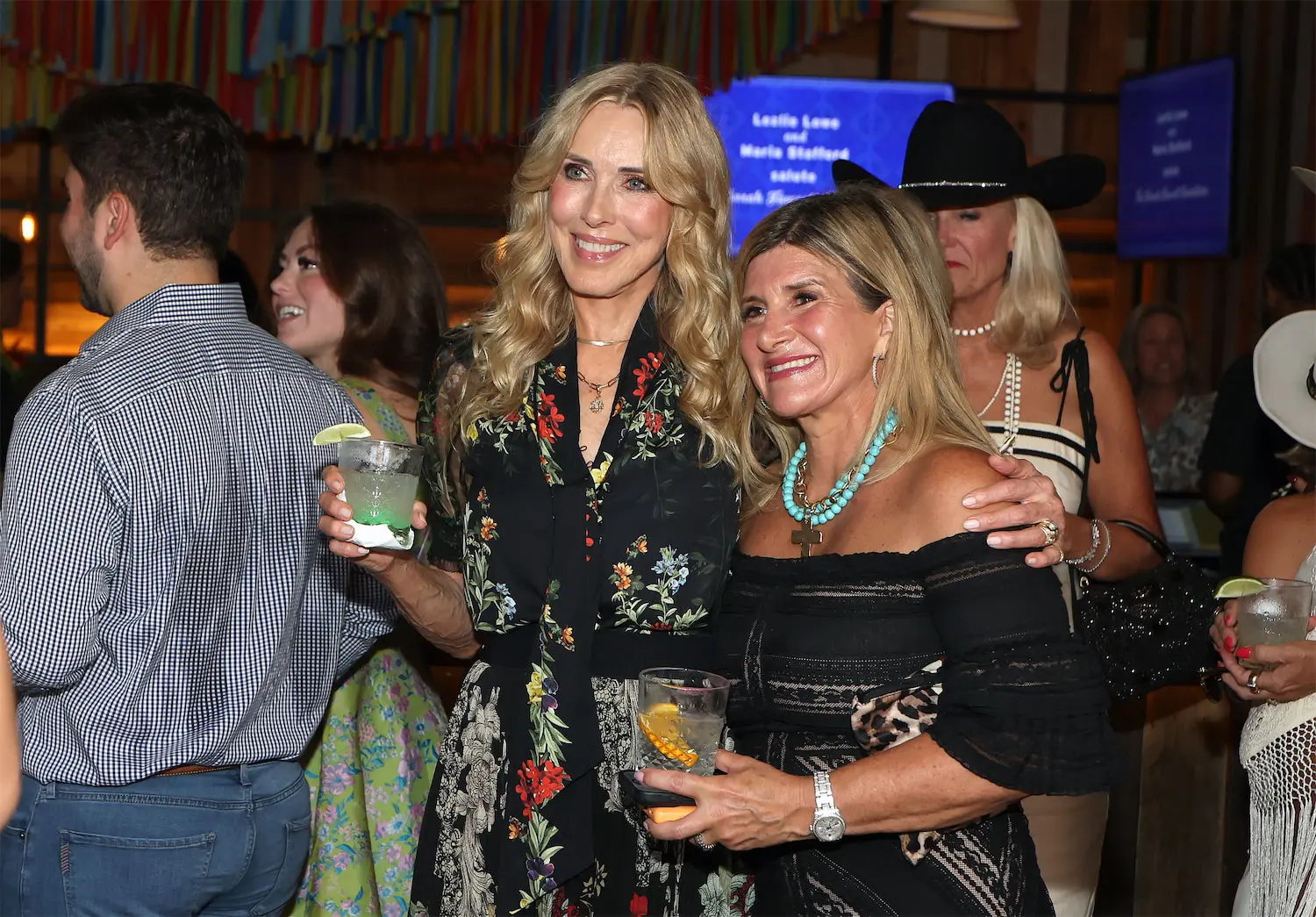 Alana Stewart and Cathy James (Photo by Rick Kern, Getty Images)