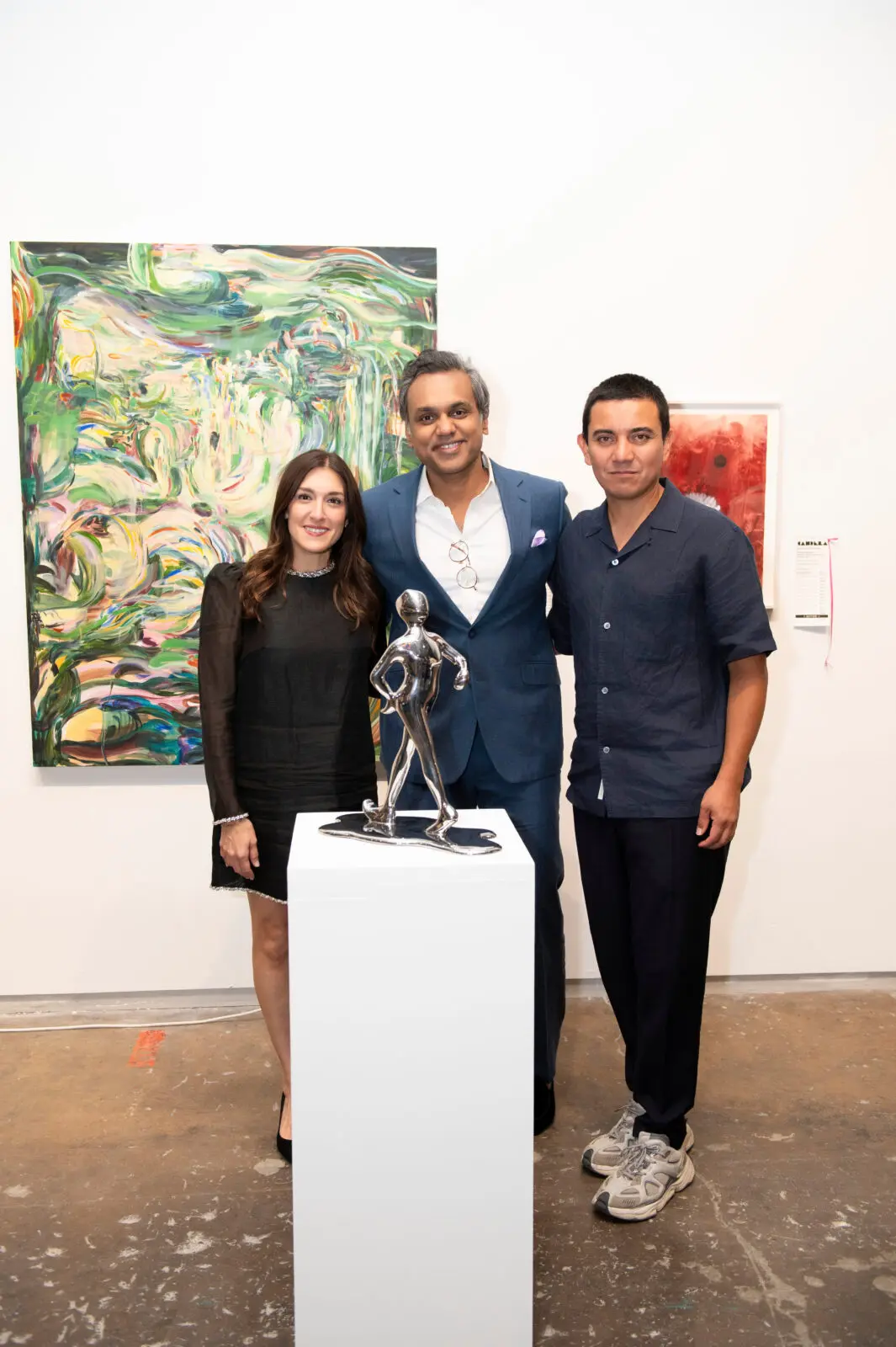 Andrea Nambiar, Vipin Nambiar, Iván Argote (Photo by Tamytha Cameron Photography)