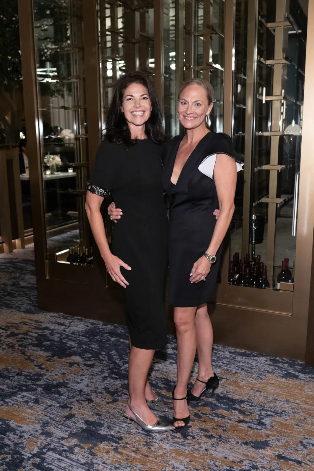 Ashley Kearney, Rachel Regan at the VIP grand opening of the deluxe Mack Allen's restaurant.
