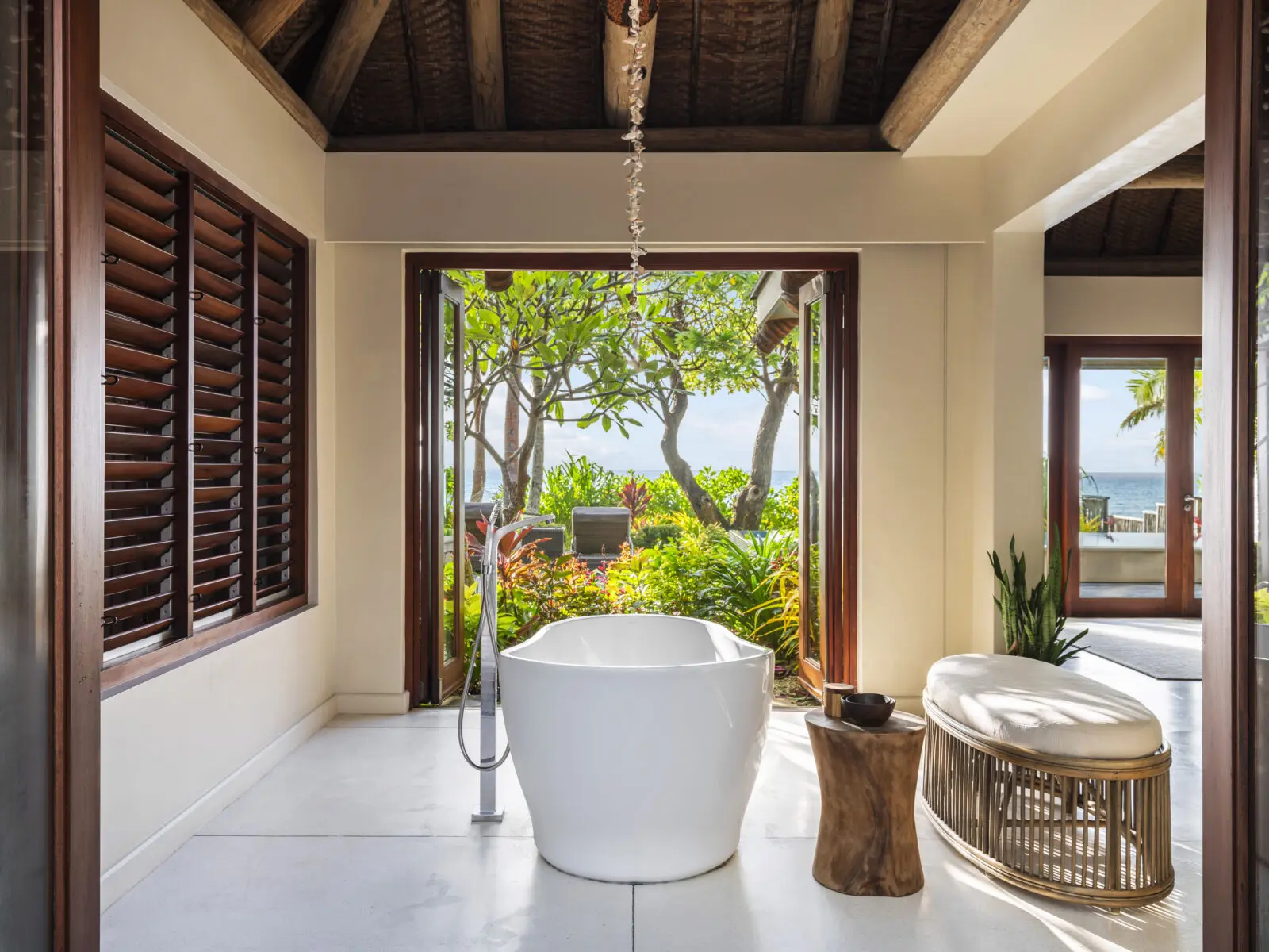 The low density of villas and guests makes Kokomo feel intimate and serene even if an entire family is in tow.