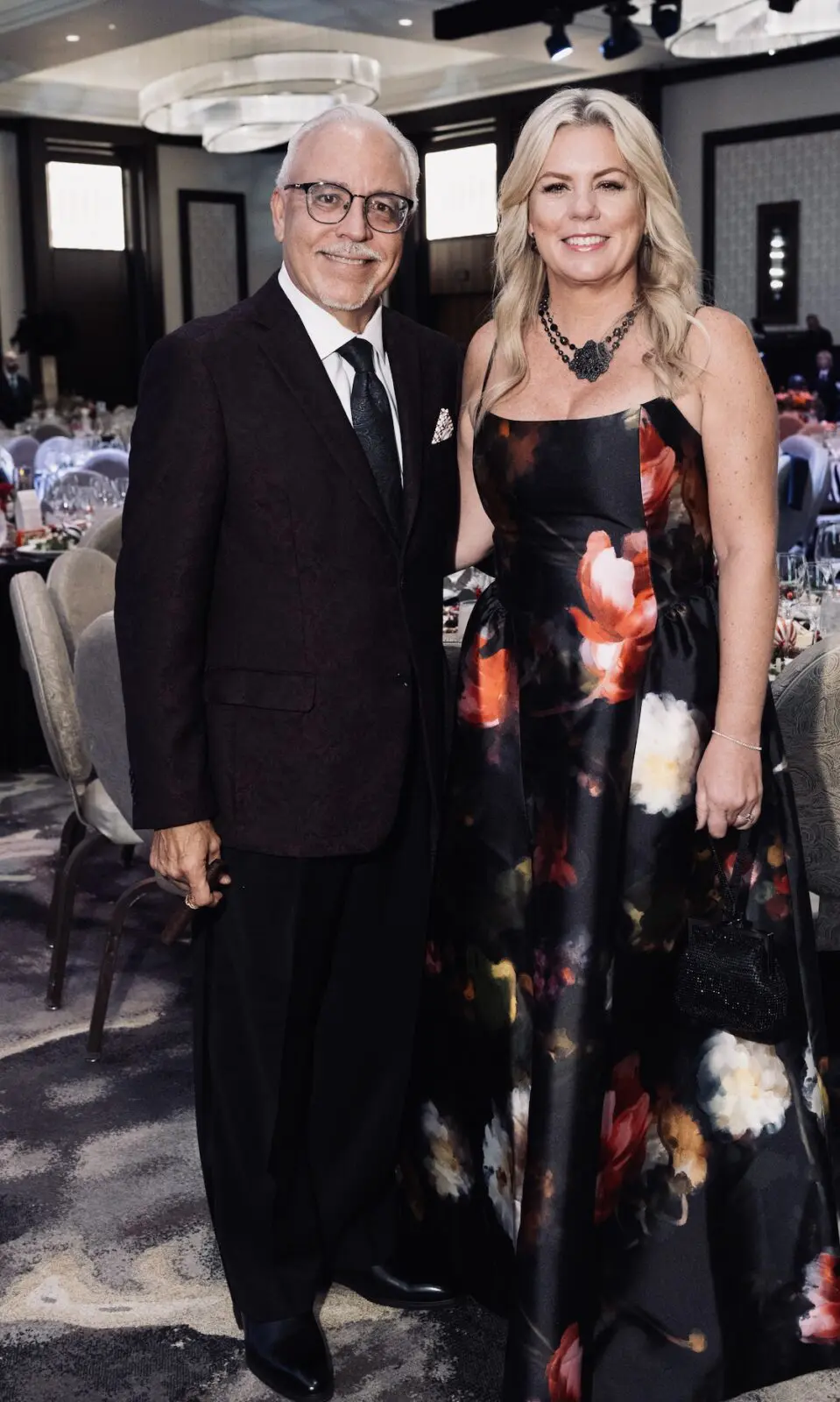 Presenting sponsors Benny & Nichole Agosto at the Mission of Yahweh gala (Photo by Daniel Ortiz)