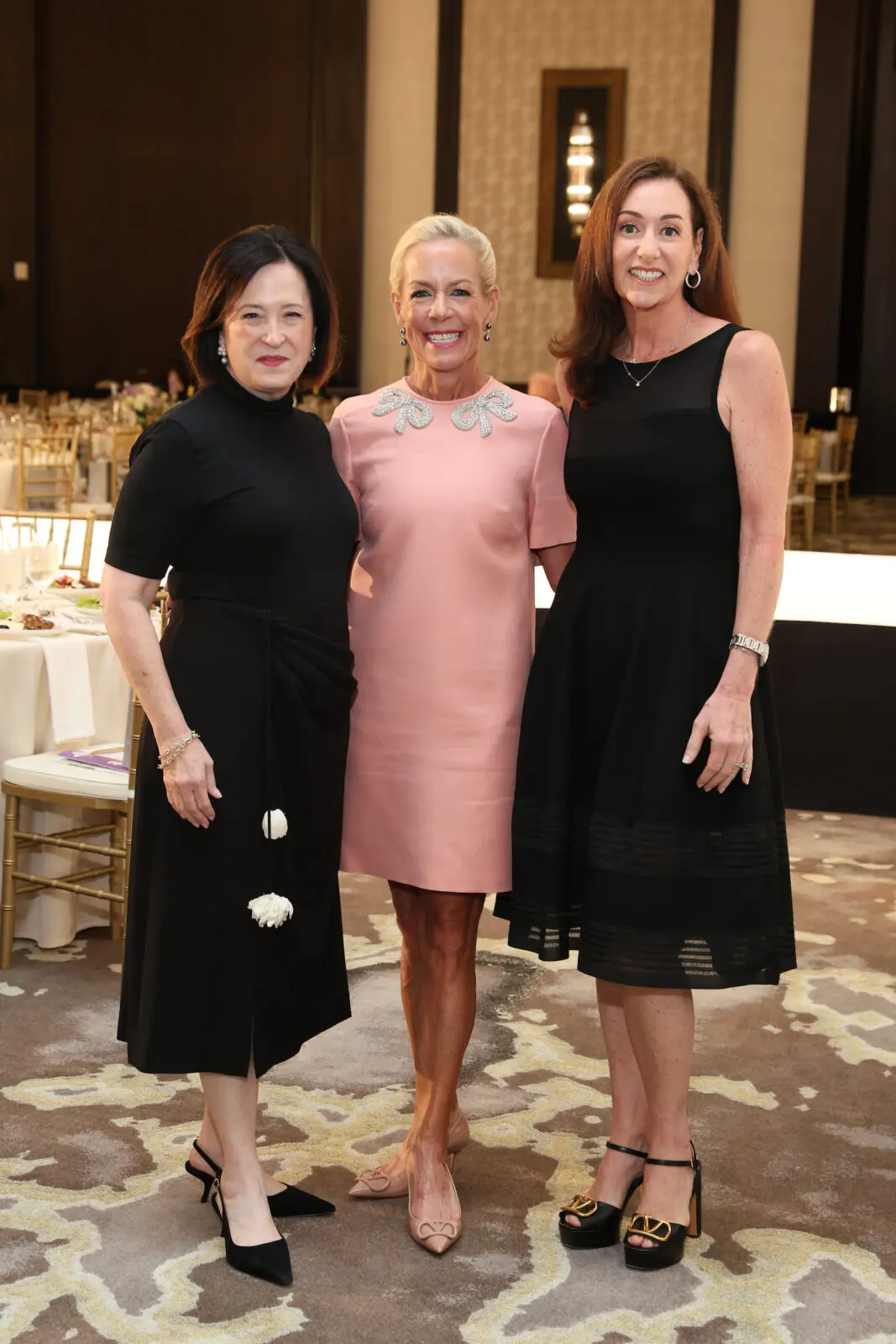 Memorial Hermann Foundation CEO Anne Neeson, Rosemary Schatzman, Memorial Hermann Health System senior vice president Amalia Stanton (Photo by Priscilla Dickson)