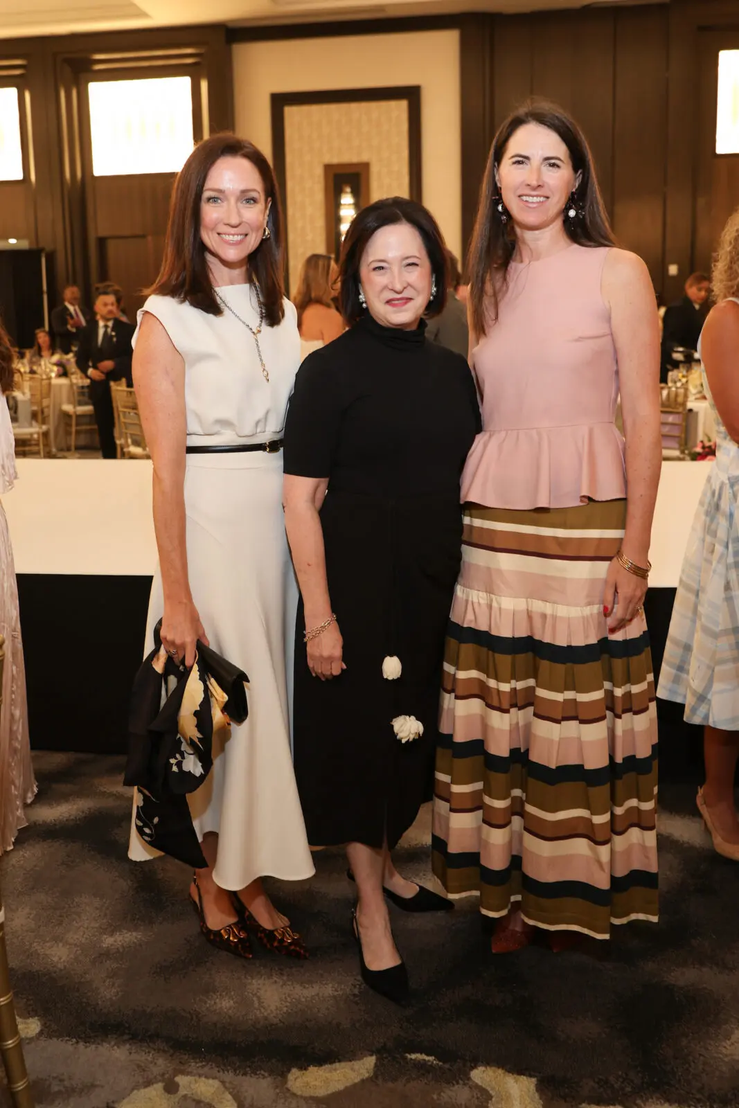 Katie Pryor, Anne Neeson, Dr AnnaMaria Macaluso Davidson at the Best Dressed luncheon (Photo by Priscilla Dickson)