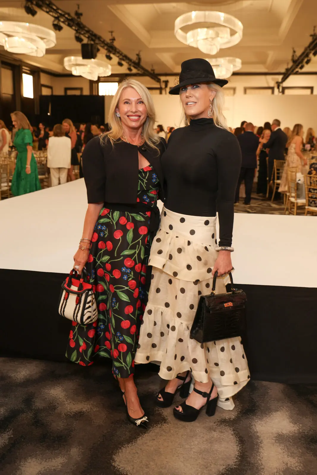 Guest, Courtney Hopson at the Best Dressed luncheon (Photo by Priscilla Dickson)