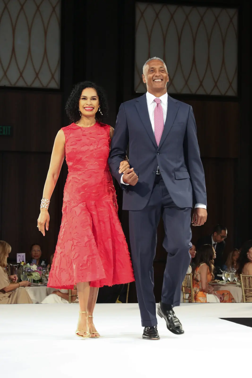 Honoree Erica Littlejohn Burnette & Dr. Robert Burnette Jr. (Photo by Priscilla Dickson)