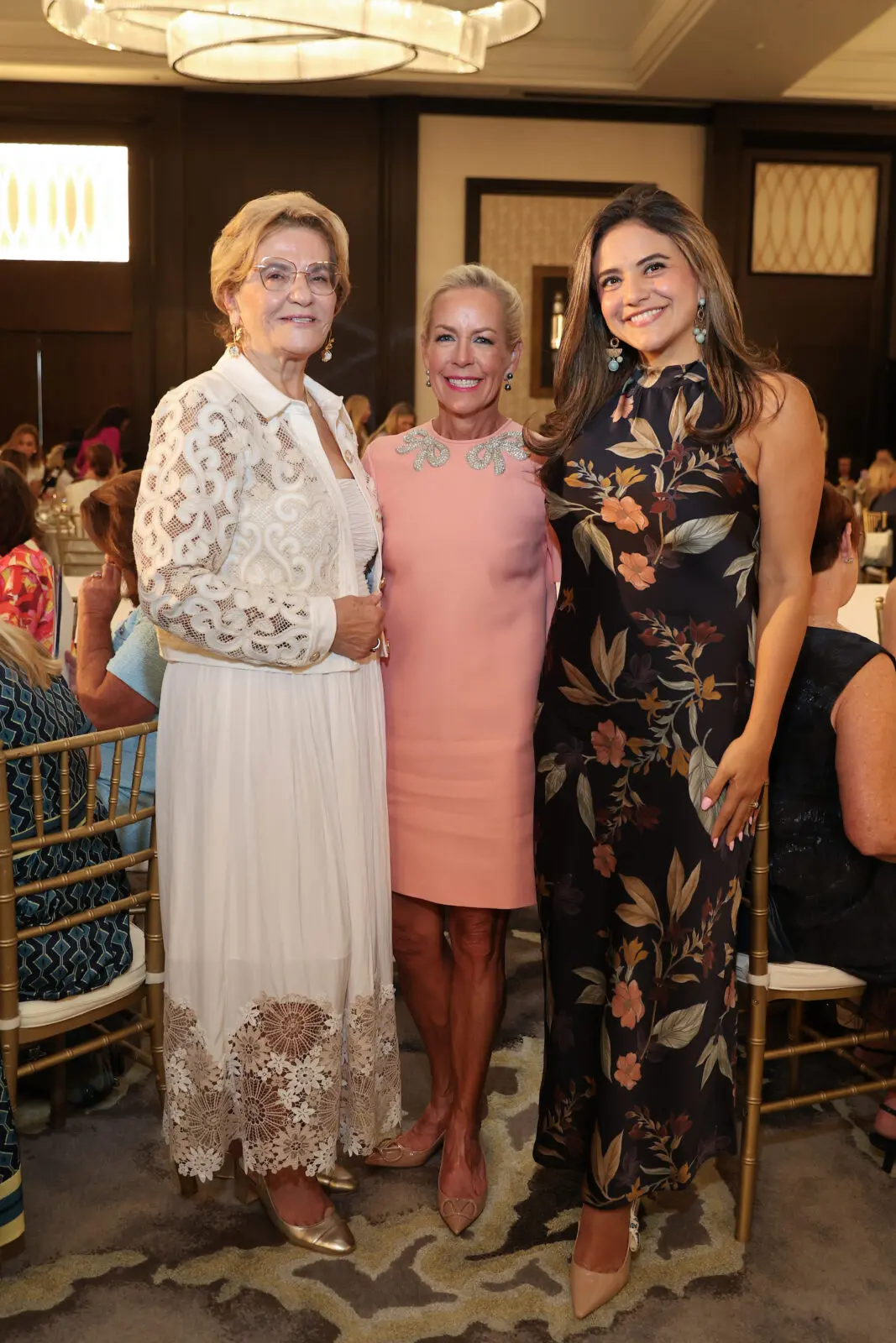  Sue Habib, Rosemary Schatzman, Miriam Habib at the PaperCity Philanthropy in Fashion Best Dressed luncheon (Photo by Priscilla Dickson)