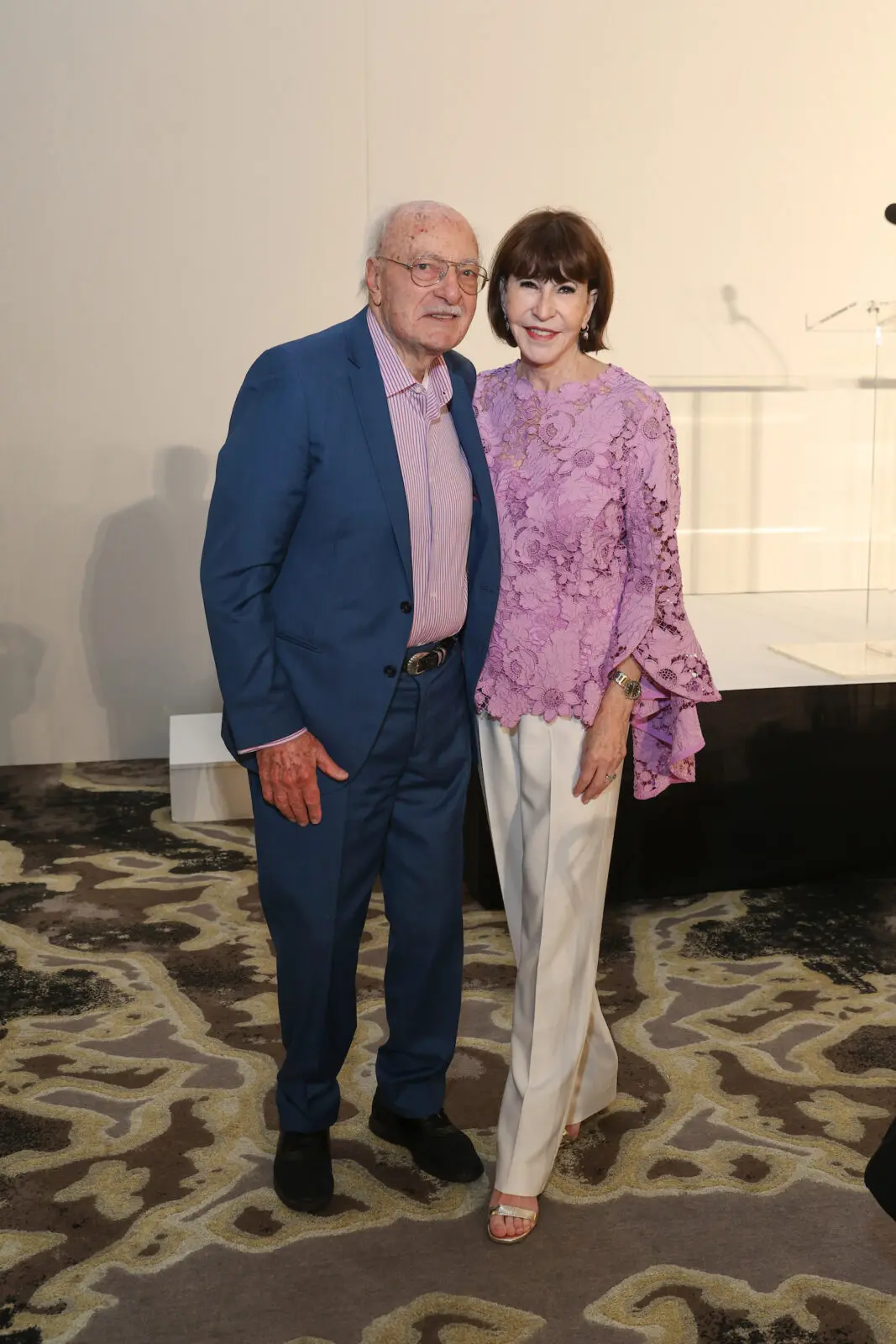 Shafik Rifaat & Shelby Hodge at the Best Dressed luncheon (Photo by Priscilla Dickson)