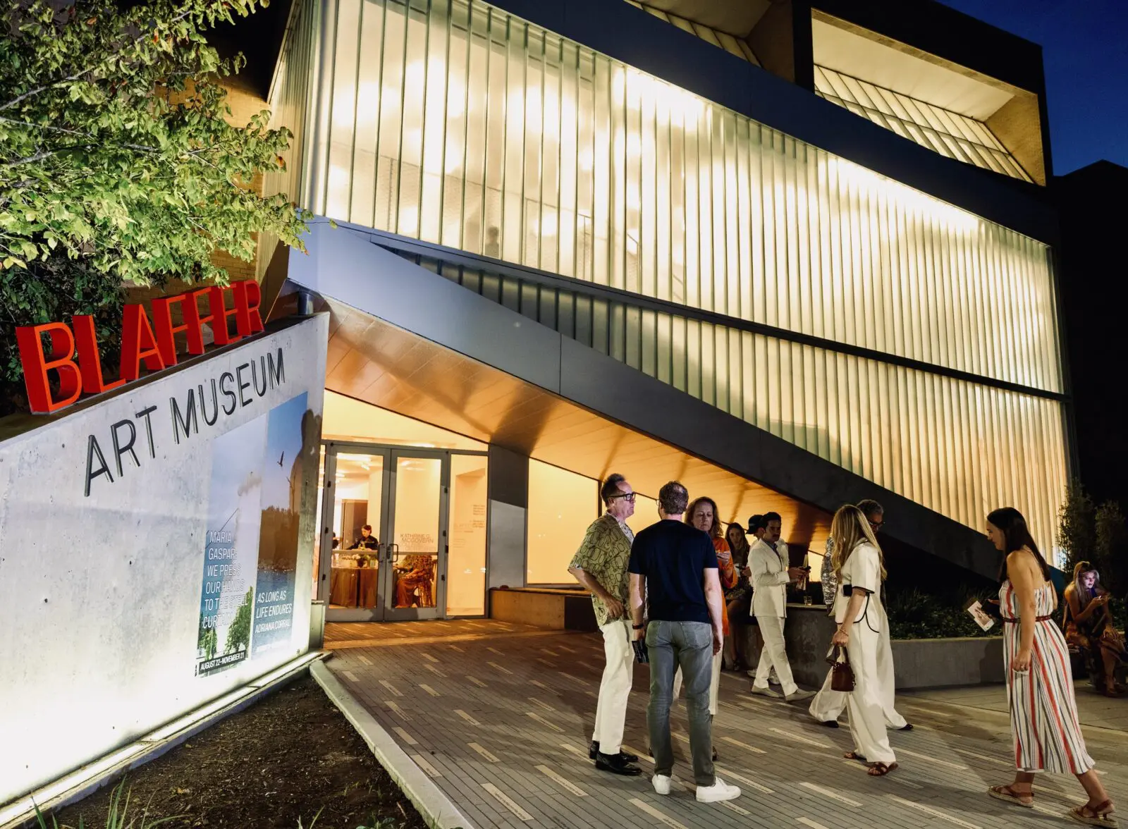 Blaffer Art Museum was the scene for a reimagined fall fundraiser. (Photo by Jenny Antill Clifton)