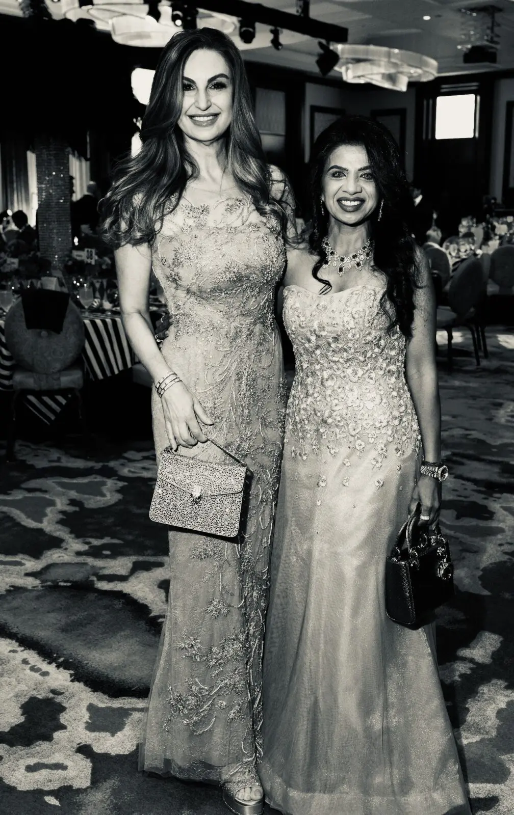 Brigitte Kalai, Farid Abjani at the Mission of Yahweh gala (Photo by Daniel Ortiz)