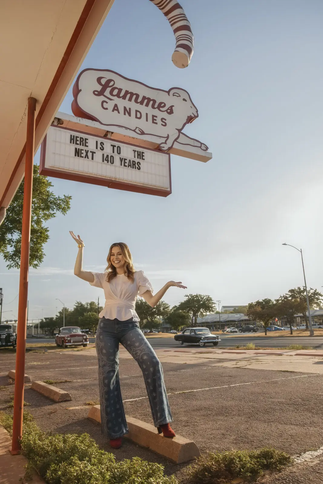 Kayla Wilkie-Kinne, who co-founded and runs Delightful Development Co. with Craig Cavileer, tells PaperCity that the acquisition started with an Instagram post. (Photo by Lammes Candies and Dixie Dixon Photography) 
