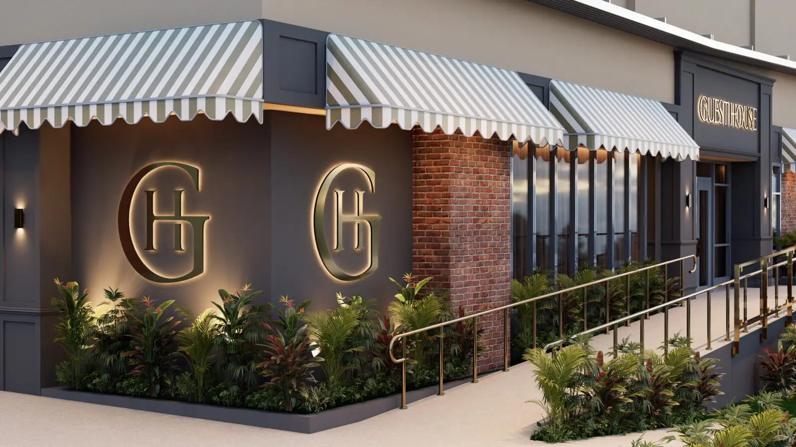 Designed by Built Inc., the new outpost of Guest House will be located at 1900 Cedar Springs Road. (Rendering courtesy of Built Inc.)