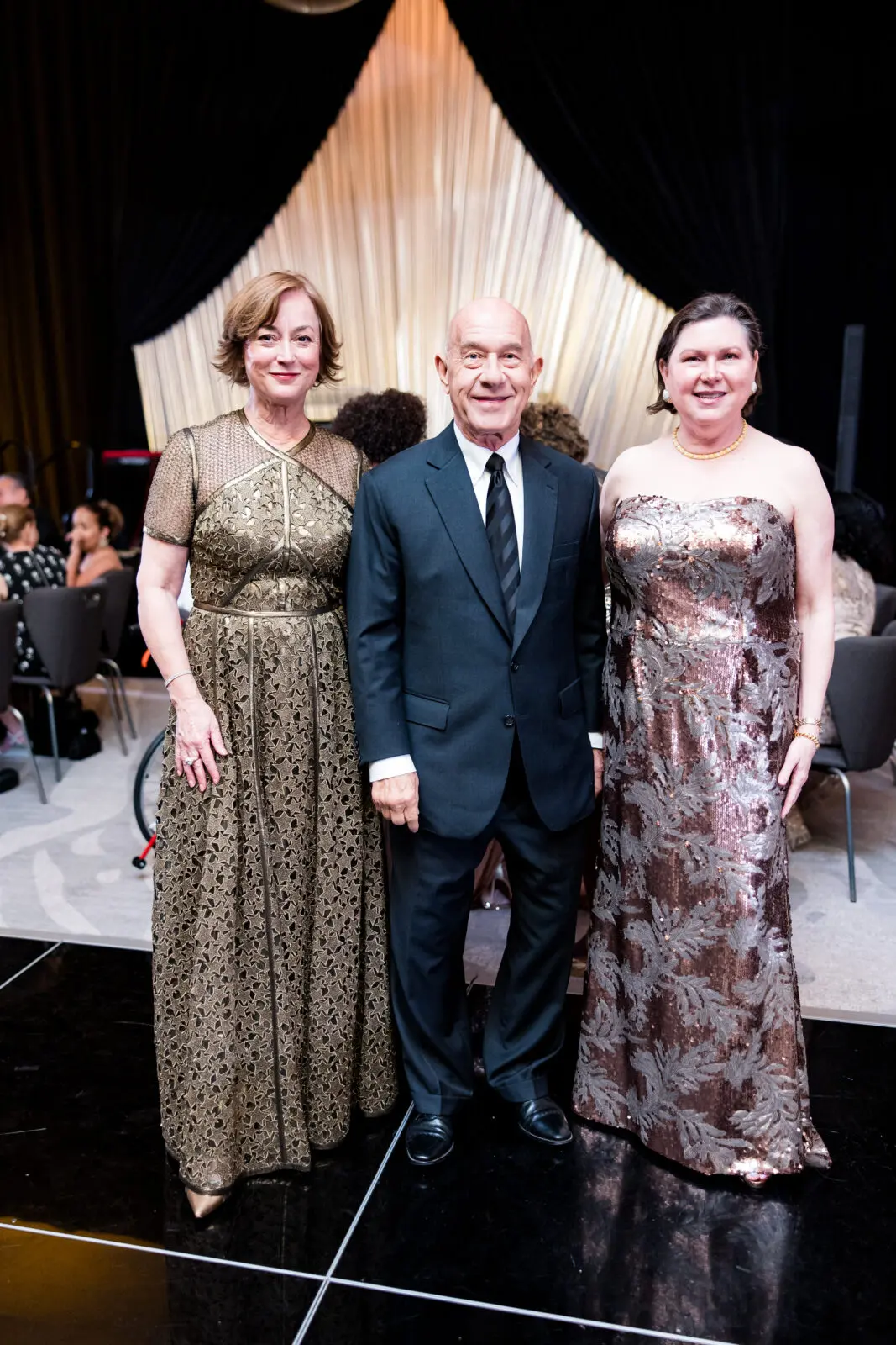 Leigh Smith, Mayor John Whitmire, Shawn Stephens  at the Houston Arts Alliance 20th anniversary gala