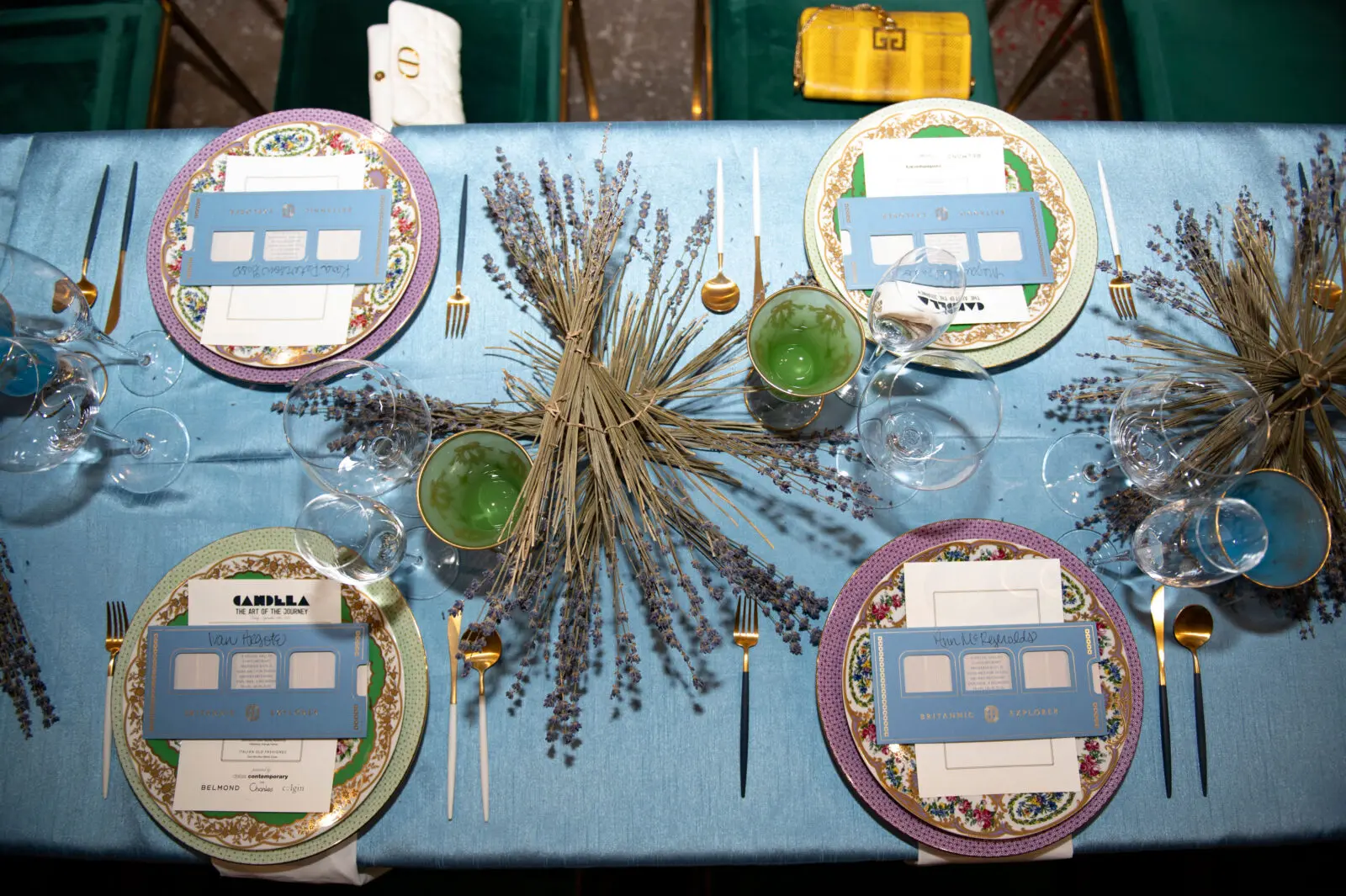 Concepto created the centerpieces.  (Photo by Tamytha Cameron Photography)